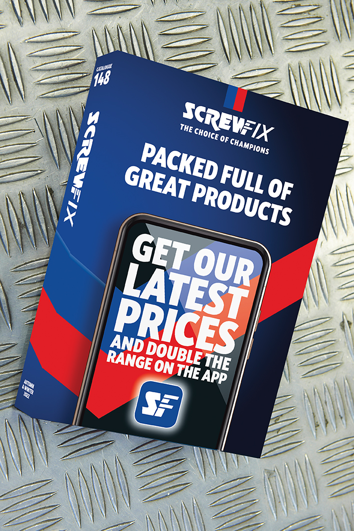Screwfix Replaces Iconic Paper Catalogue with Digital Screens